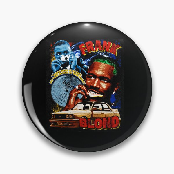 Item preview, Frank Ocean Retro Portrait with Classic Car and Vinyl designed and sold by kingofshaman123.