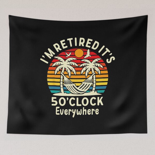 Item preview, Its 5 Oclock Everywhere Im Retired Summer Retirement 2025  designed and sold by sparks269.