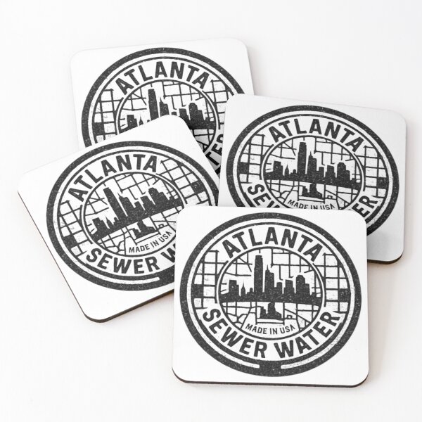 Item preview, Atlanta Manhole Cover Shirt – Urban Stamp with Local Pride designed and sold by Urban designs by PiMediaDen.