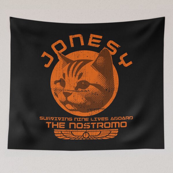 Item preview, Jonesy Surviving Nine Lives Aboard The Nostromo designed and sold by KristinWyma.