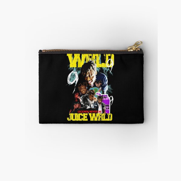 Artikelvorschau, Juice Wrld Hip Hop Collage Portrait mit Neonfarben entworfen und verkauft von dragonmaid269.