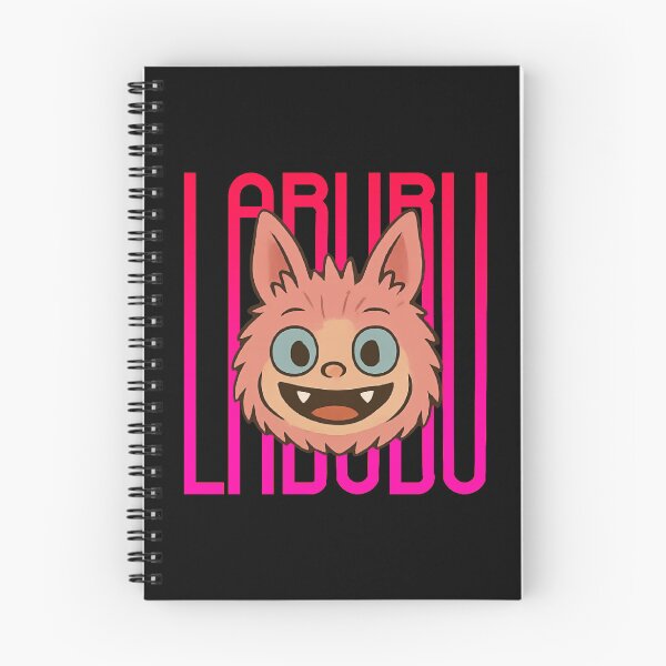 Item preview, Labubu Cute Monster Face with Neon Typography designed and sold by Slimeee199.