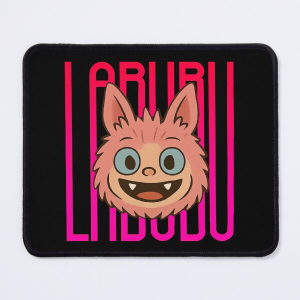 Item preview, Labubu Cute Monster Face with Neon Typography designed and sold by Slimeee199.