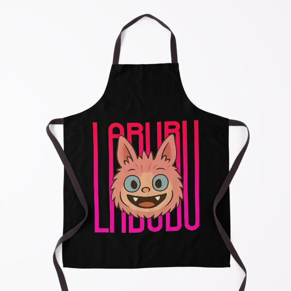 Item preview, Labubu Cute Monster Face with Neon Typography designed and sold by Slimeee199.