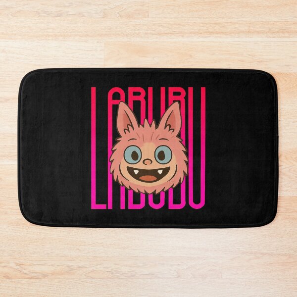 Item preview, Labubu Cute Monster Face with Neon Typography designed and sold by Slimeee199.