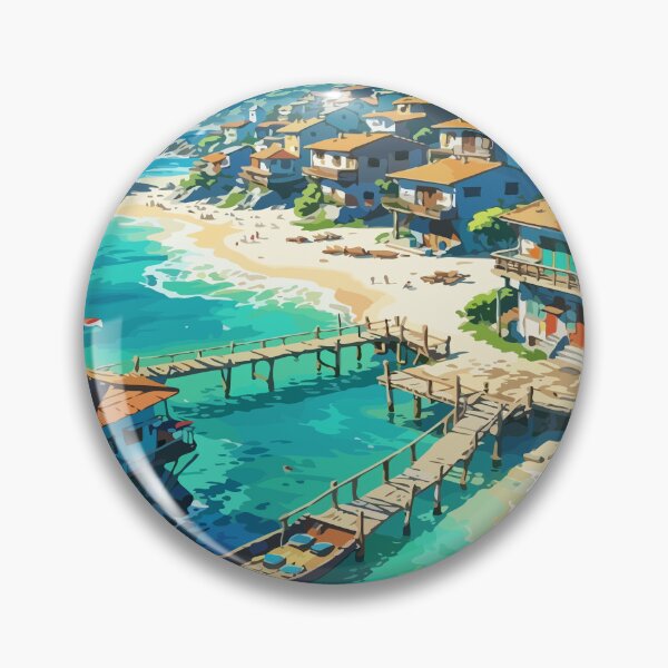 Item preview, Escapada a un pueblo costero designed and sold by smartk3512.