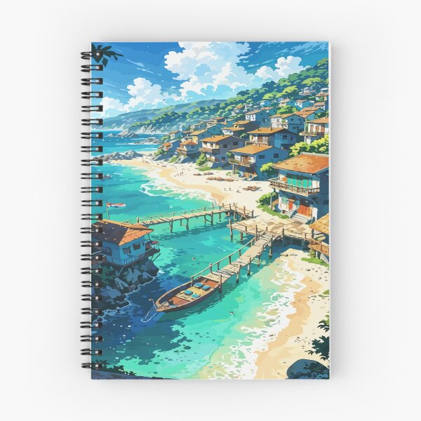 Item preview, Seaside Village Escape designed and sold by smartk3512.