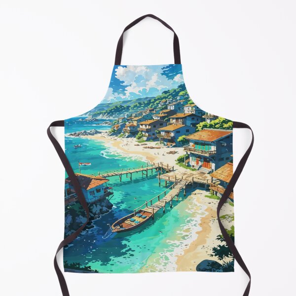 Item preview, Seaside Village Escape designed and sold by smartk3512.