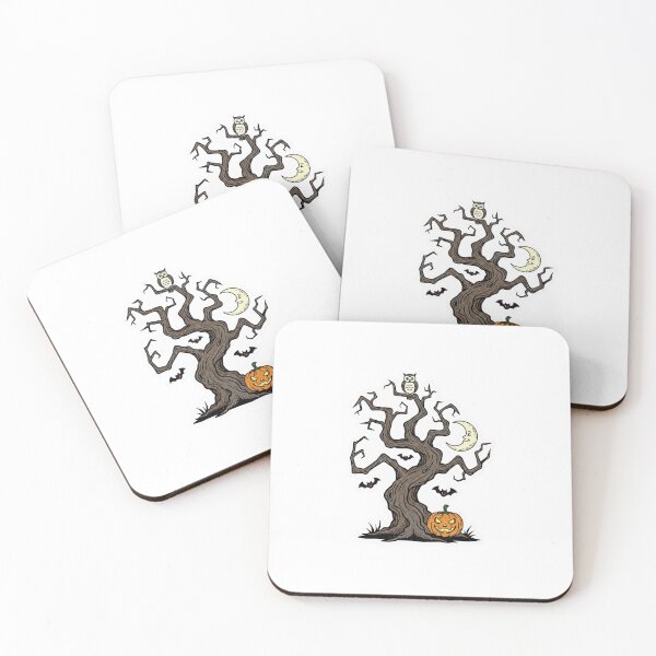 Item preview, Retro Spooky Tree designed and sold by Homelesssquid's Stickers & More.