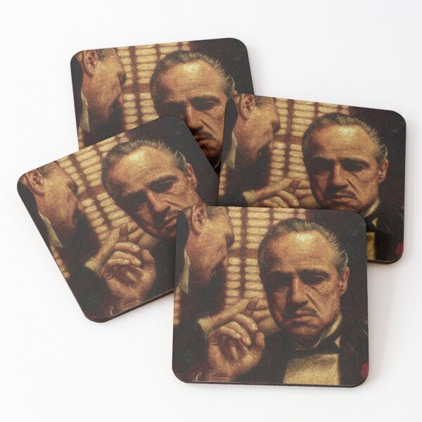 Item preview, The Godfather Oil Painting designed and sold by FilmBytes.