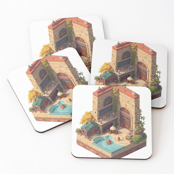 Item preview, Small house with pool cutaway designed and sold by Mohamed  Ramadan.