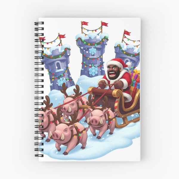 Item preview, Hog Rider Christmas Sleigh designed and sold by Drip stamp.