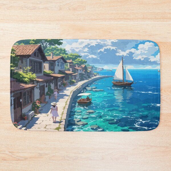 Item preview, Seaside Promenade designed and sold by smartk3512.