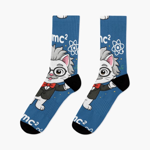 Item preview, Cartoon scientist cat with magic blackboard designed and sold by Idelab-11.
