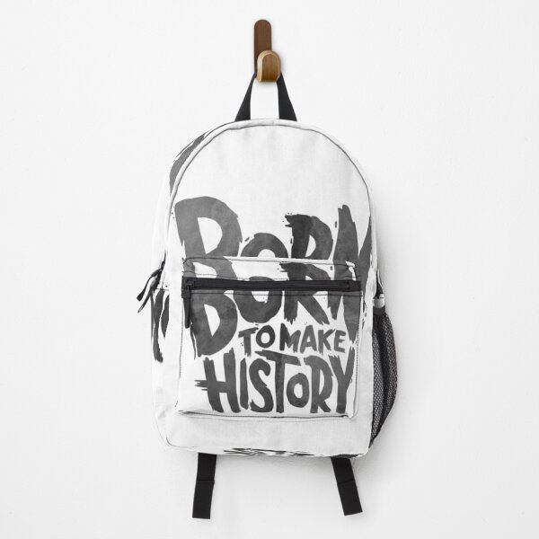Item preview, Born To Make History Motivational Quote designed and sold by FloraMyst.