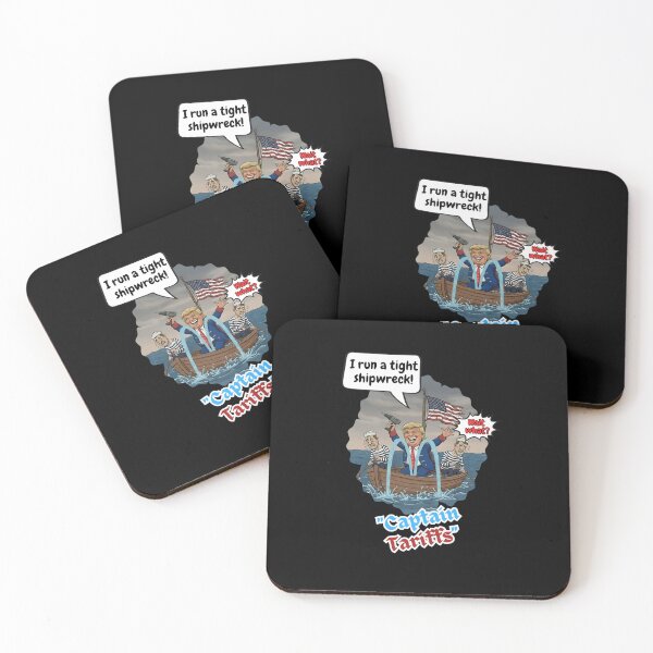Item preview, "I Run a Tight Shipwreck" Political Satire designed and sold by DibuHumor.
