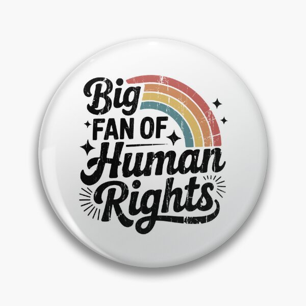 Item preview, Big Fan Of Human Rights designed and sold by studionelloe.