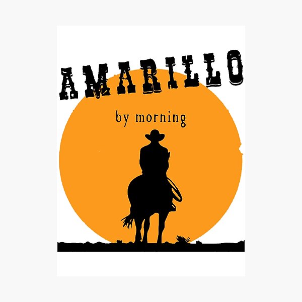 Item preview, Amarillo by morning designed and sold by rnamentallyYou.