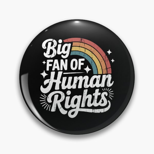 Item preview, Big Fan Of Human Rights designed and sold by studionelloe.