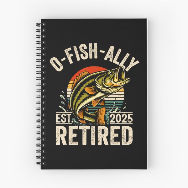 Item preview, Ofishally Retired 2025 Fisherman Funny Retirement Men  designed and sold by sparks269.
