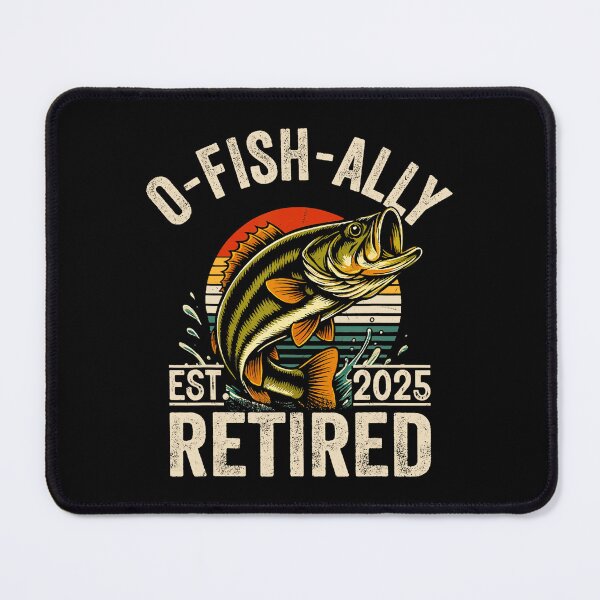 Item preview, Ofishally Retired 2025 Fisherman Funny Retirement Men  designed and sold by sparks269.