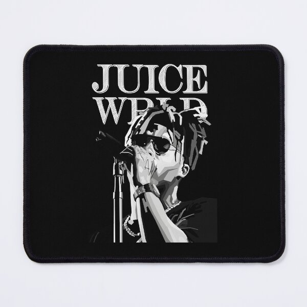 Item preview, Juice Wrld Monochrome Singer with Microphone Live Vibes designed and sold by dragonmaid269.