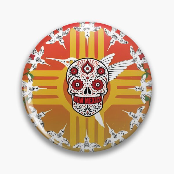 Item preview, dia de muertos sticker pack new mexico edtion designed and sold by Geno59l.