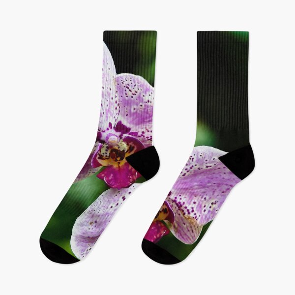Item preview, Spotted Phalaenopsis orchids in shades of pink and purple designed and sold by franck380.