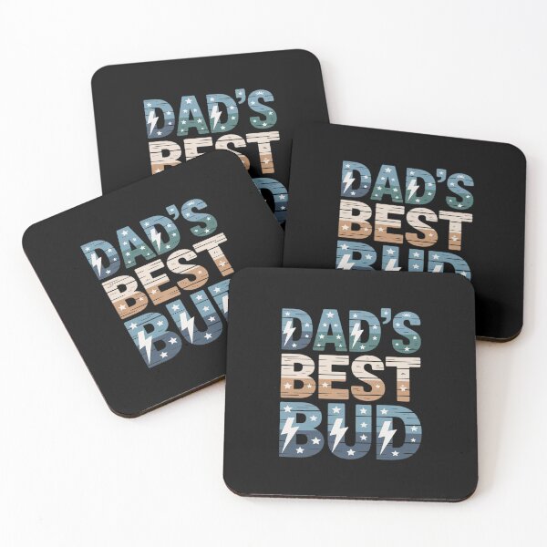 Artikelvorschau, Daddy's Best Bud, Cute New Dad, Dad Baby Announcement entworfen und verkauft von Idarmotar.