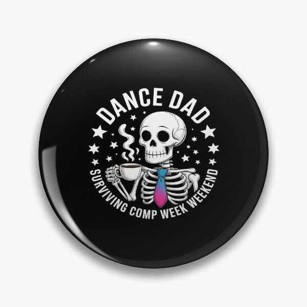 Artikelvorschau, Dance Dads Surviving Comp Weekend Skeleton Coffee Dancer entworfen und verkauft von Idarmotar.