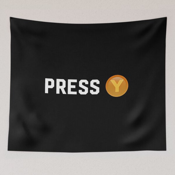 Item preview,  Press Y To Fight (Hockey Video Game) designed and sold by Jamichey.