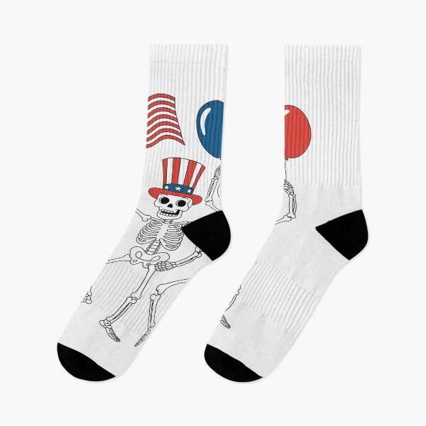 Item preview, Dancing Skeleton 4th of July designed and sold by Idarmotar.