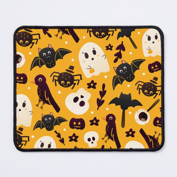 Item preview, Cute Halloween Ghosts and Pumpkins Pattern Kids T-Shirt – Fun Spooky Cartoon Design designed and sold by FestivityFinds.
