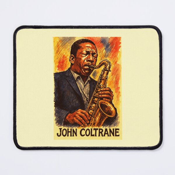 Item preview, John Coltrane designed and sold by Sarcastic designs.
