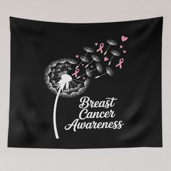 Item preview, Dandelion Breast Cancer Awareness Pink Ribbon designed and sold by Idarmotar.