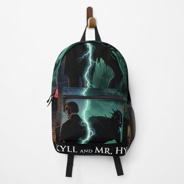 Item preview, A Soul Divided – Reimagined Dr. Jekyll & Mr. Hyde Gothic Horror Poster designed and sold by Art's Diner.