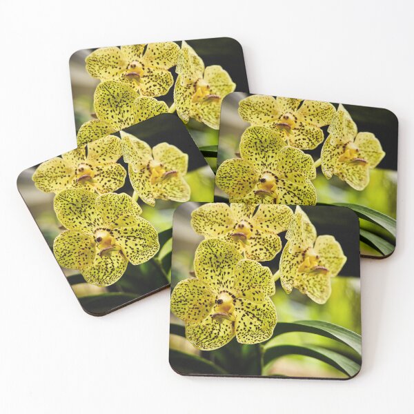 Item preview, Speckled yellow orchid with spectacular black patterns designed and sold by franck380.