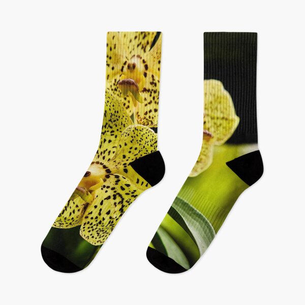 Item preview, Speckled yellow orchid with spectacular black patterns designed and sold by franck380.