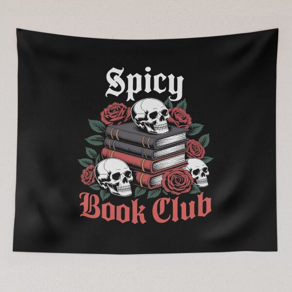 Artikelvorschau, Dark Romance Booktok Spicy Book Club entworfen und verkauft von Idarmotar.