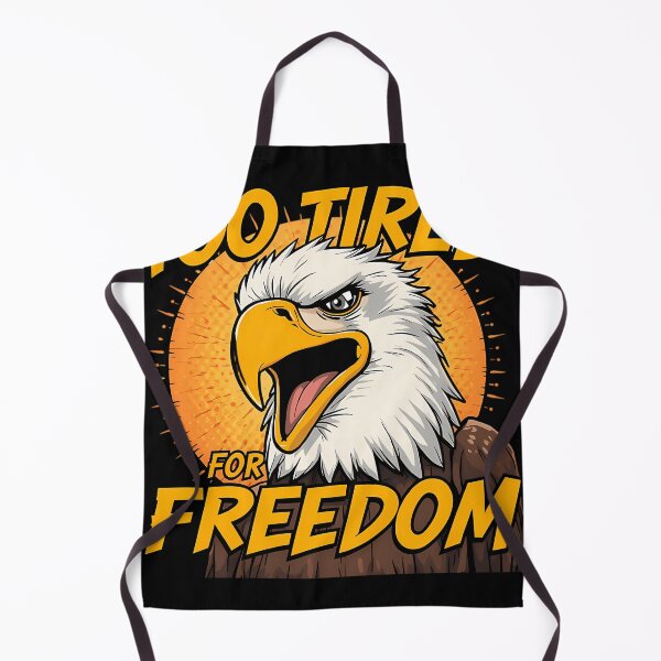 Item preview, Too Tired For Freedom Funny American Joke designed and sold by JamirHauck.