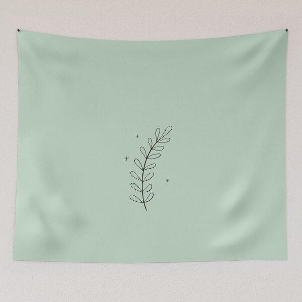 Item preview, Celestial Branch iPhone Case – 15 Leaves Minimalist Nature Design designed and sold by TulipVibes.