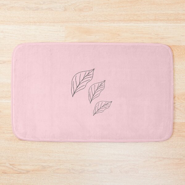 Item preview, Leaf Cluster Flow iPhone Case – Modern Minimalist Nature Design (Pastel Pink) designed and sold by TulipVibes.
