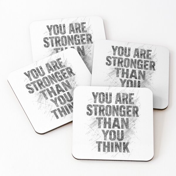 Item preview, You Are Stronger Than You Think Distressed Font designed and sold by Tong4130.