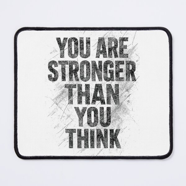 Item preview, You Are Stronger Than You Think Distressed Font designed and sold by Tong4130.