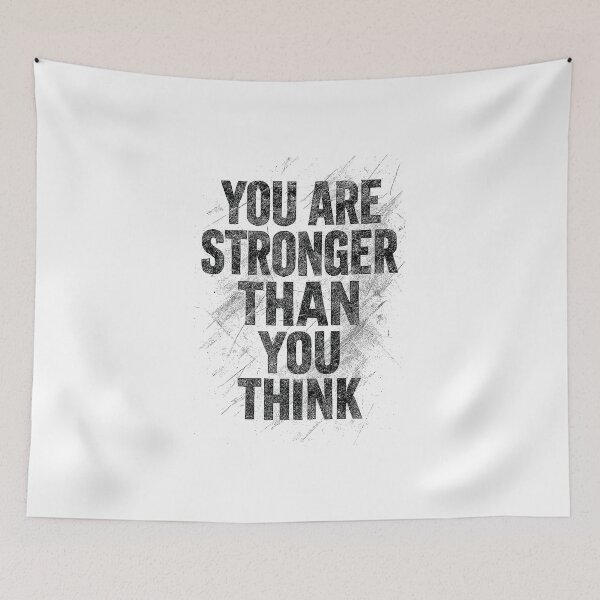 Item preview, You Are Stronger Than You Think Distressed Font designed and sold by Tong4130.