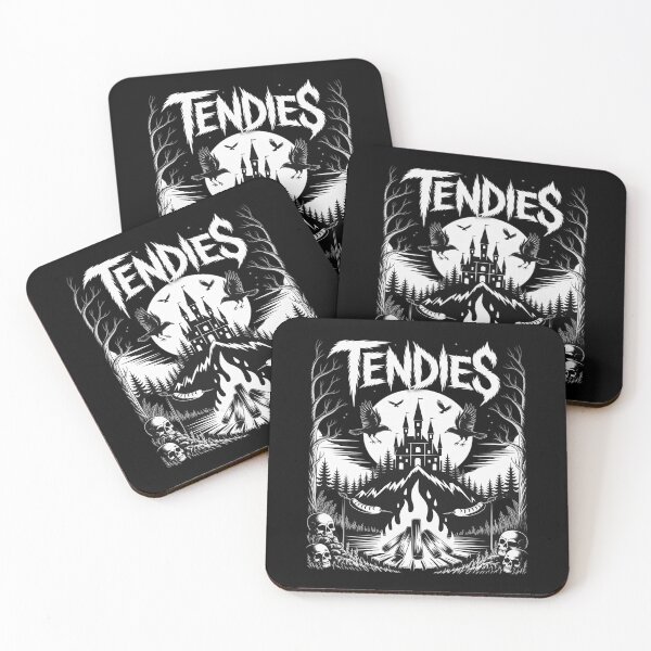 Item preview, Death Metal Music Chicken Tendies Meme Goth Black Aesthetic designed and sold by Jadiantukora.