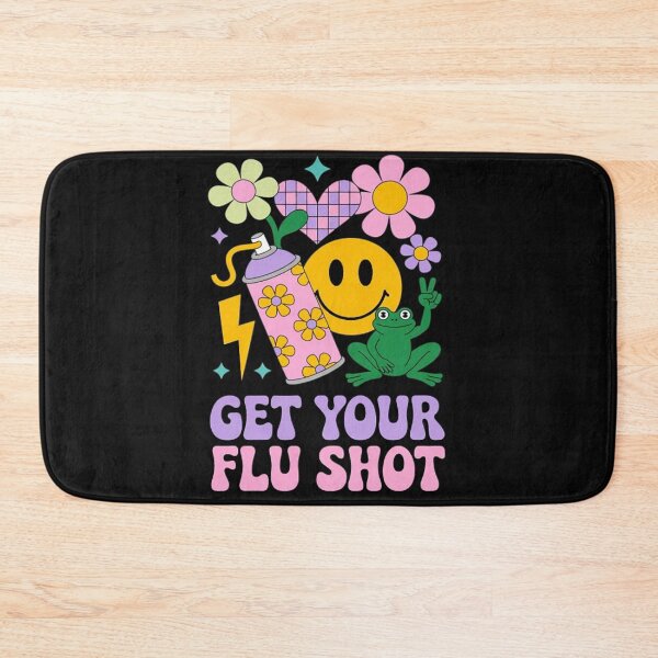 Item preview, Cute Frog Peace Get Your Flu Shot Vaccine Medical  designed and sold by Vastingan.