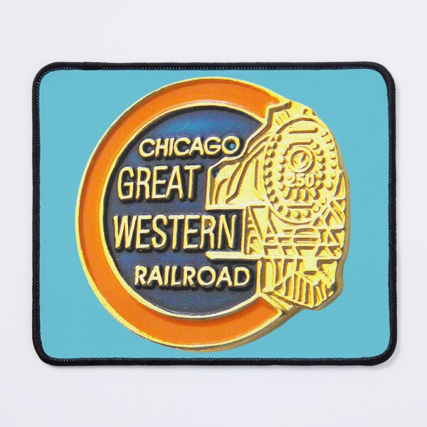 Item preview, Train logo, Chicago Great Western Railway 1885~1968, Shelly's Train Store,Vintage, Classic,Archaic, Collectible Train Logos, Rail & Railroad Logos, train stickers, magnets, t-shirts, posters & more designed and sold by MoreEZUSA-Here.