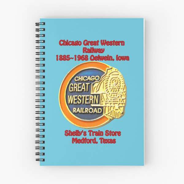 Item preview, Train logo, Chicago Great Western Railway 1885~1968, Shelly's Train Store,Vintage, Classic,Archaic, Collectible Train Logos, Rail & Railroad Logos, train stickers, magnets, t-shirts, posters & more designed and sold by MoreEZUSA-Here.