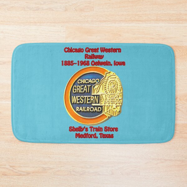 Item preview, Train logo, Chicago Great Western Railway 1885~1968, Shelly's Train Store,Vintage, Classic,Archaic, Collectible Train Logos, Rail & Railroad Logos, train stickers, magnets, t-shirts, posters & more designed and sold by MoreEZUSA-Here.
